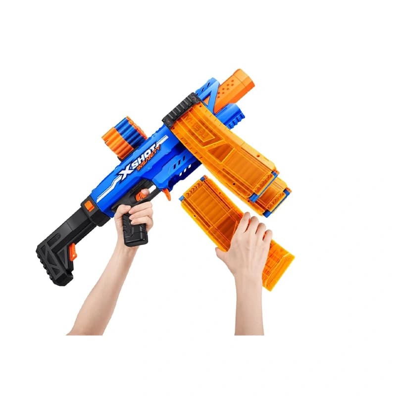 تفنگ ایکس شات سری Insanity مدل Motorized Clip Mania کد 36786 — تصویر ۴