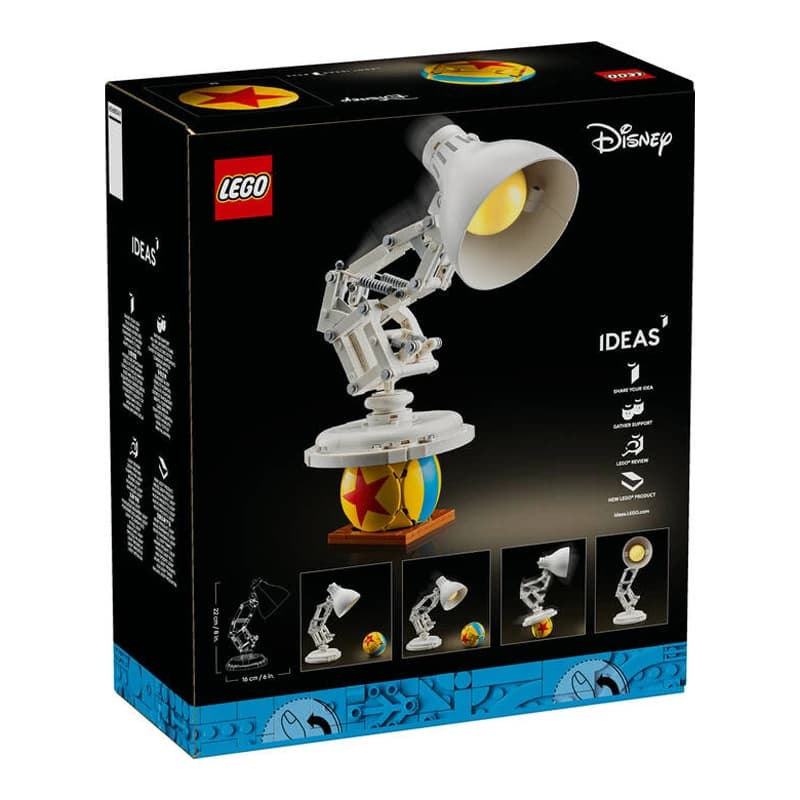 لگو Ideas Disney Pixar Luxo سری دیزنی کد 21357 — تصویر ۸