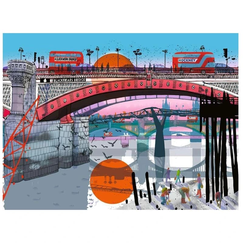 پازل 1500 تکه رونزبرگر طرح I am London کد 12000796 — تصویر ۳