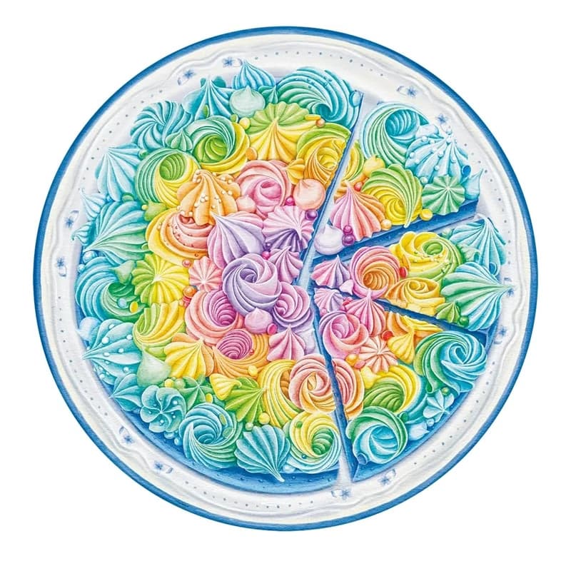 پازل 500 تکه رونزبرگر طرح Rainbow Cake کد 17349 — تصویر ۳