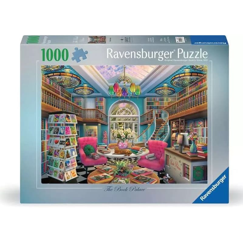 پازل 1000 تکه رونزبرگر طرح The Book Palace کد 12000167
