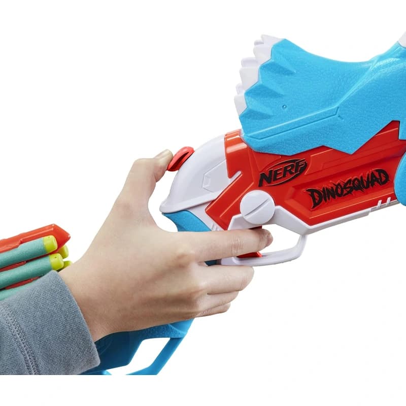 تفگ نرف مدل DinoSquad Tricerablast Blaster کد F0803 — تصویر ۸