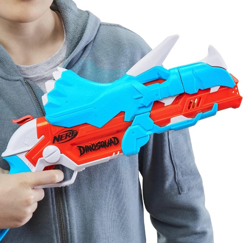 تفگ نرف مدل DinoSquad Tricerablast Blaster کد F0803 — تصویر ۶