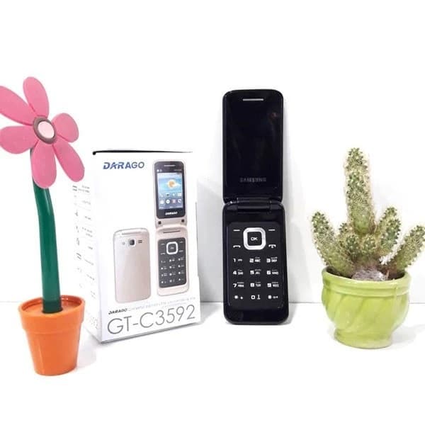 گوشی دکمه ای تاشو سامسونگ samsung GT-C3592 — تصویر ۳