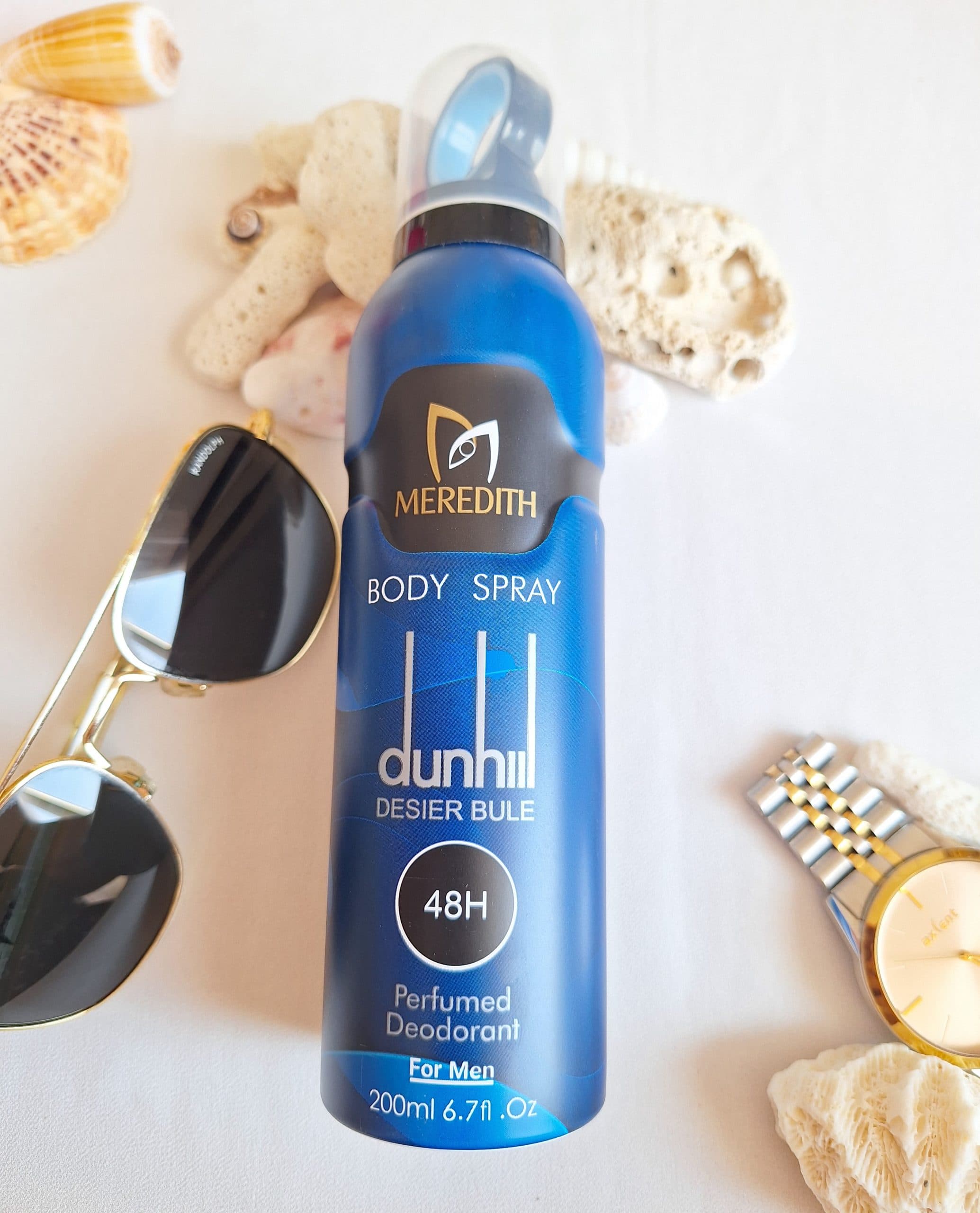 اسپری ضد تعریق مردانه مردیت دانهیل دیزایر بلو_MEREDITE_DUNHILl Desire Blue — تصویر ۳