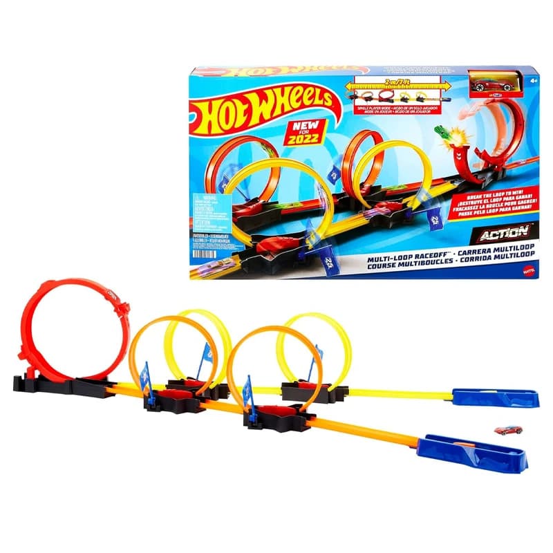 پیست هات ویلز مدل Hotwheels Multi Loop کد HDR83 — تصویر ۲