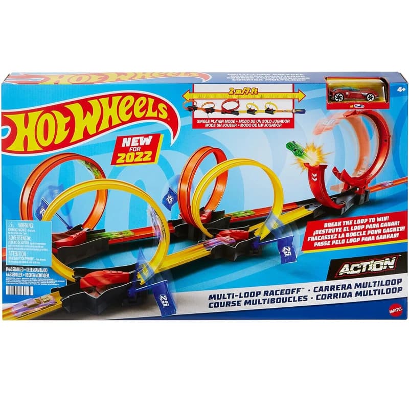 پیست هات ویلز مدل Hotwheels Multi Loop کد HDR83 — تصویر ۷