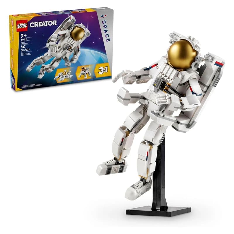 لگو Space Astronaut سری کریتور کد 31152 — تصویر ۲