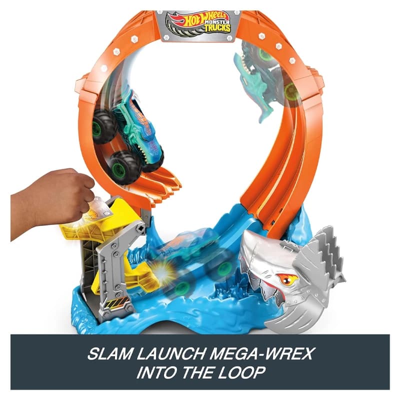 پیست هات ویلز مدل Hot wheels Shark Smash کد JFR08 — تصویر ۵