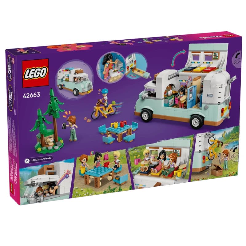 لگو Friendship Camper Van Adventure سری فرندز کد 42663 — تصویر ۳