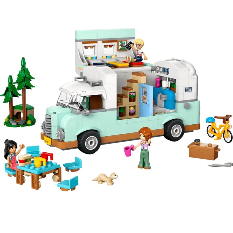 لگو Friendship Camper Van Adventure سری فرندز کد 42663 — تصویر ۸