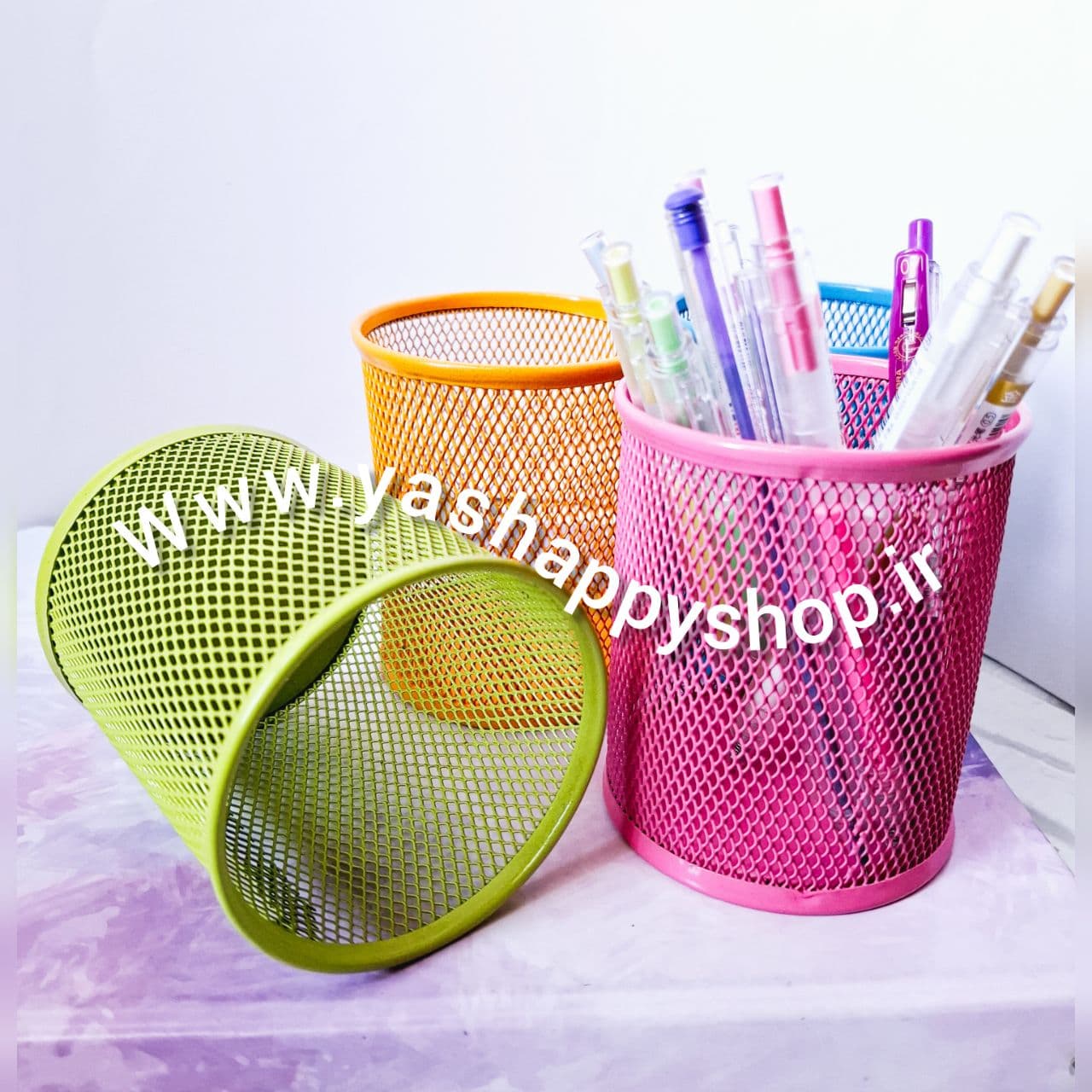 جاقلمی توری فلزی رومیزی