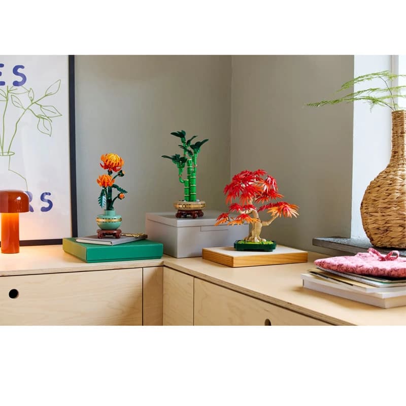لگو Japanese Red Maple Bonsai Tree سری بوتانیکال کد 10348 — تصویر ۳