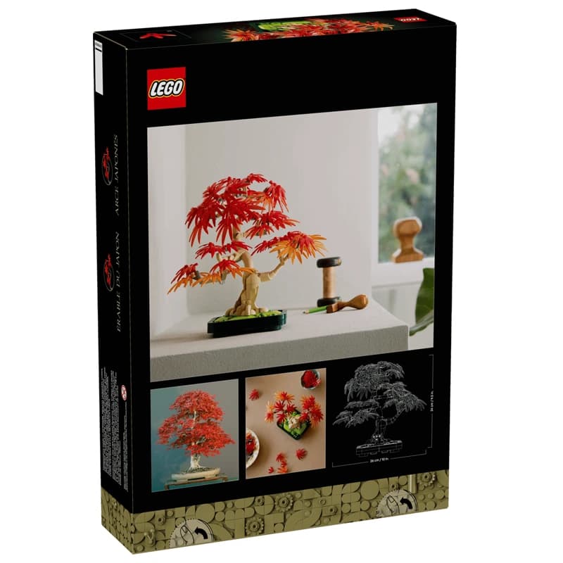 لگو Japanese Red Maple Bonsai Tree سری بوتانیکال کد 10348 — تصویر ۴