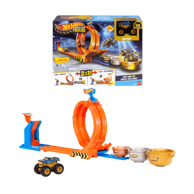 پیست هات ویلز مدل Hotwheels Loop and Flip کد JBX64