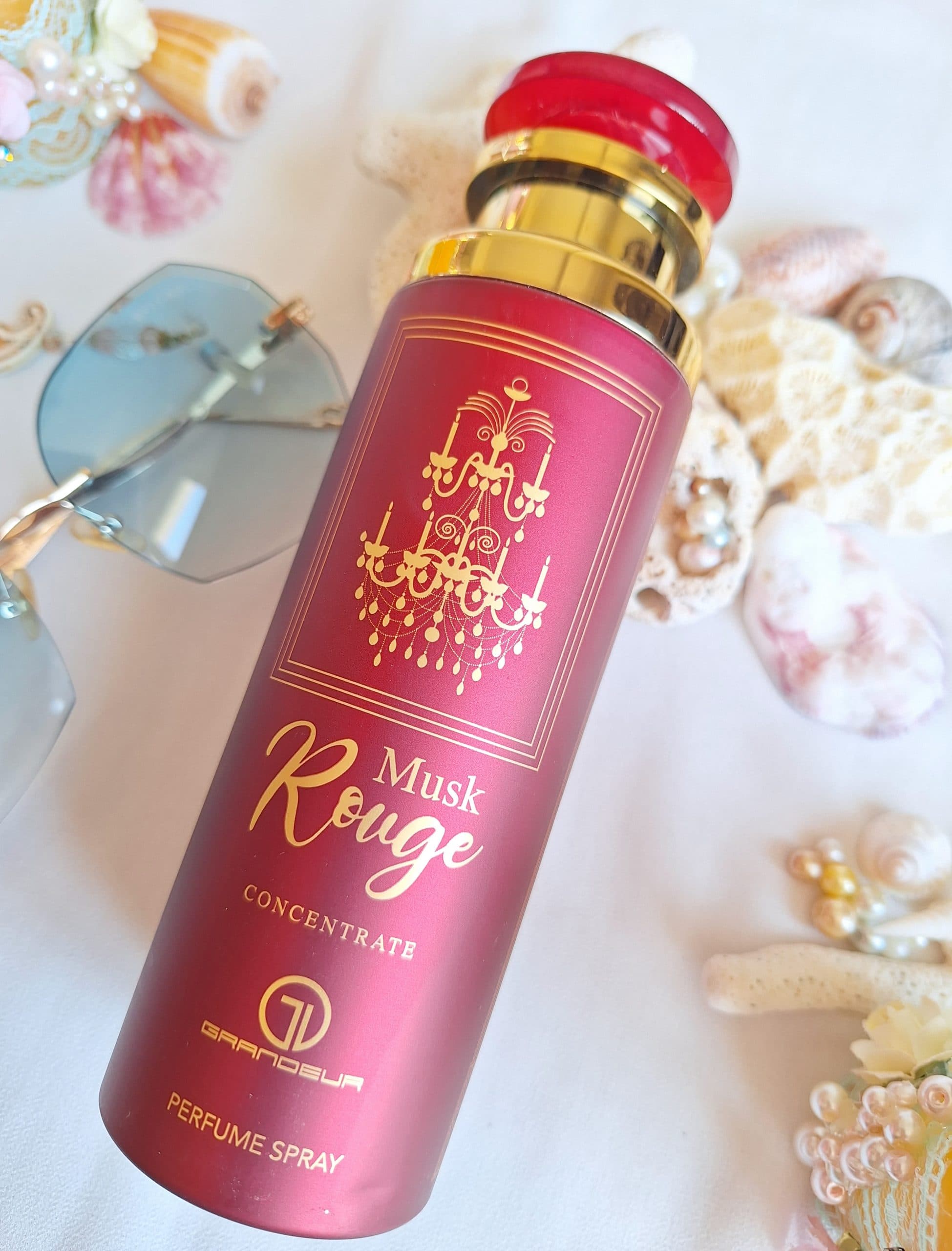اسپری ضد تعریق زنانه گرندیور باکارات رژ قرمز_GRANDEUR_Barakkat Rouge