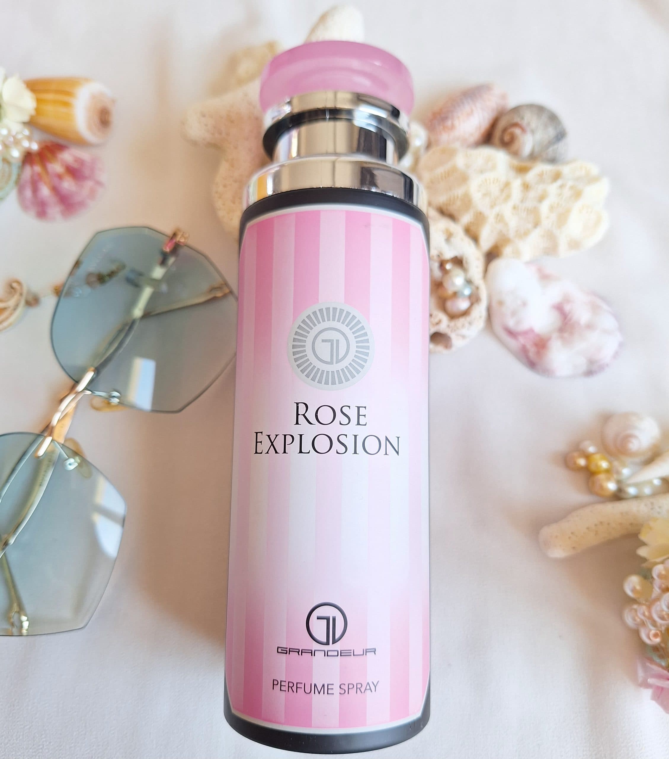 اسپری ضد تعریق زنانه گرندیور ویکتوریا سکرت_GRANDEUR_ROSE EXPLOSION — تصویر ۳