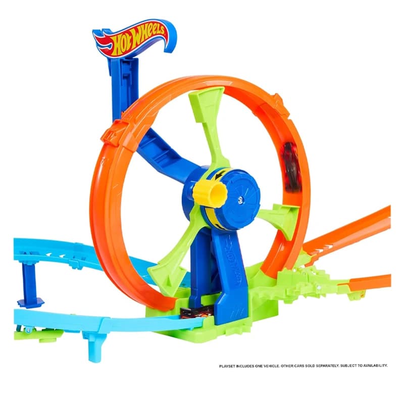 پیست هات ویلز مدل Hotwheels Rapid Launch and Loop کد JBX65 — تصویر ۴