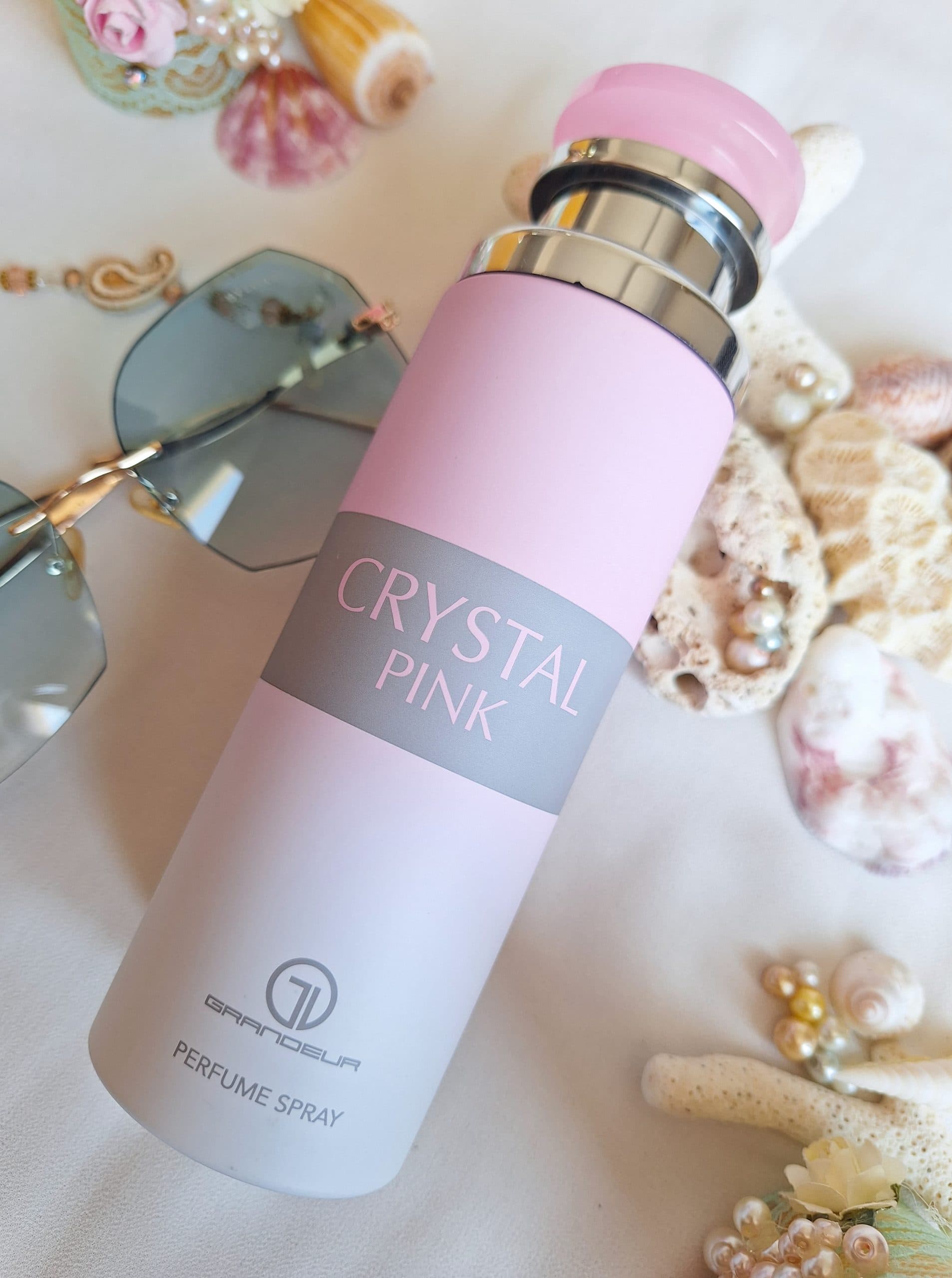 اسپری ضد تعریق زنانه گرندیور کریستال پینک_GRANDEUR_CRYSTAL PINK