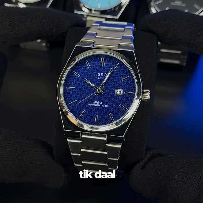 ساعت تیسوت مردانه استیل صفحه آبی | Tissot PRX