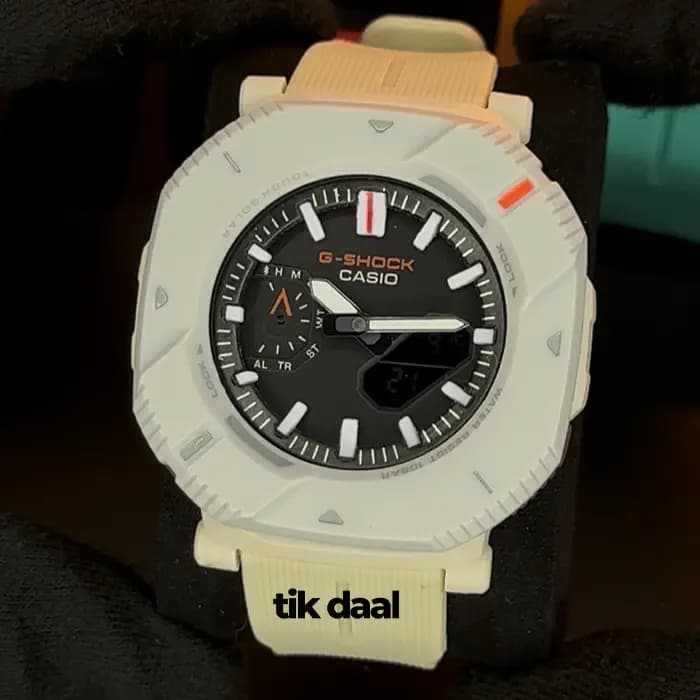 ساعت کاسیو جی شاک پرو ترک کرمی | G-SHOCK PRO TREK — تصویر ۲
