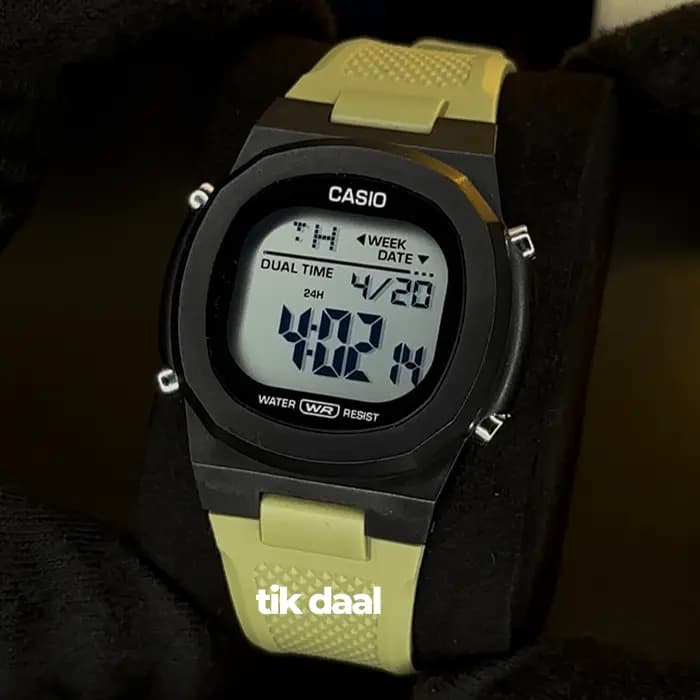 ساعت کاسیو دیجیتال اسپرت سبز کمرنگ | CASIO