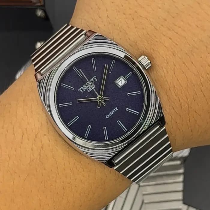 ساعت تیسوت مردانه صفحه سرمه ای | Tissot