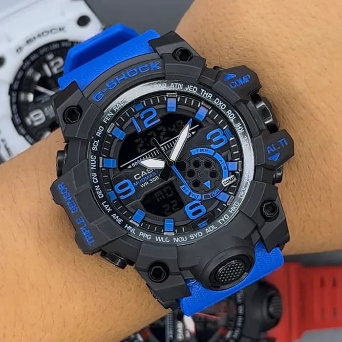 ساعت جی شاک مردانه آبی | G-SHOCK