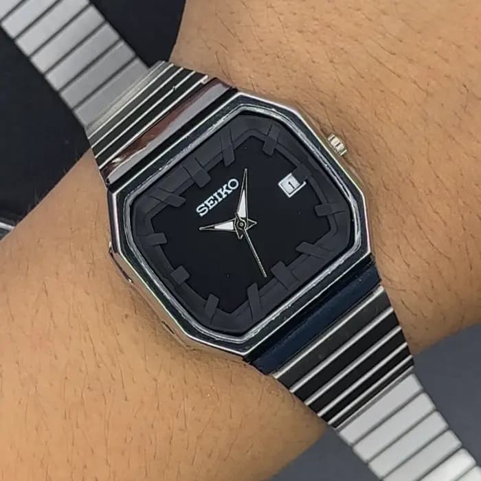 ساعت سیکو مردانه صفحه مشکی | seiko — تصویر ۲