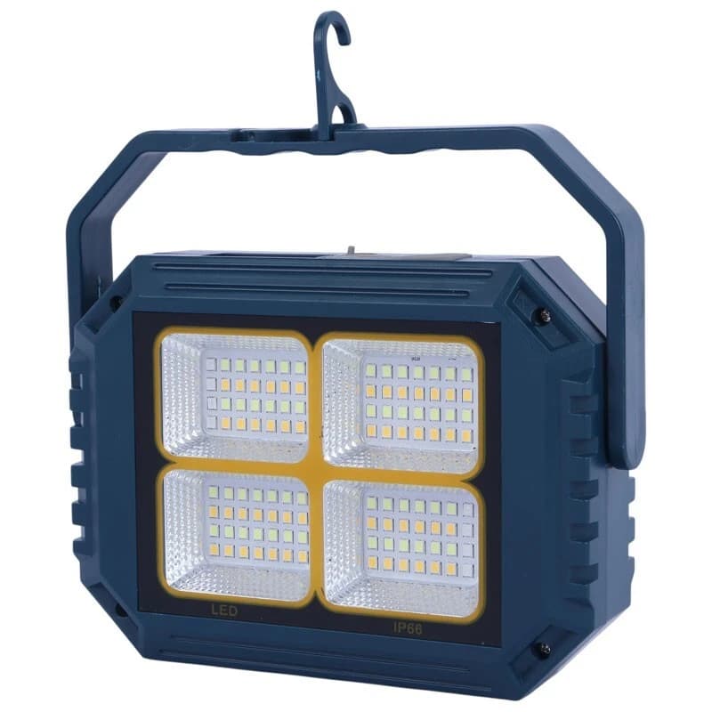 پروژکتور و پاوربانک خورشیدی Solar LED Light HG-D03 — تصویر ۴