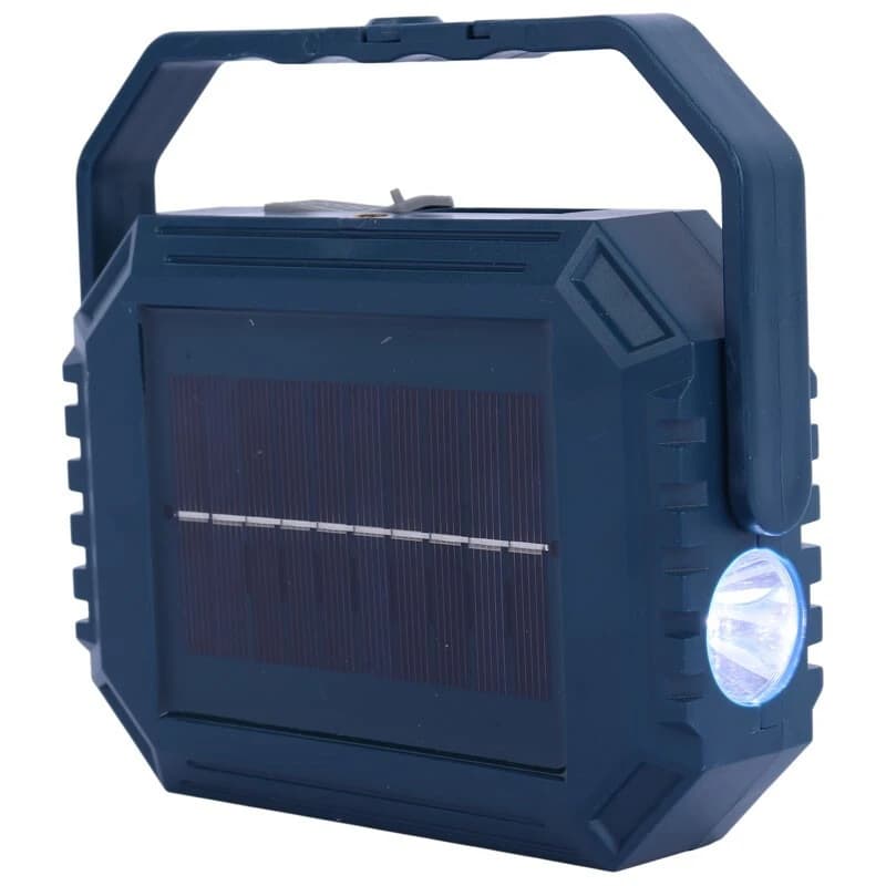 پروژکتور و پاوربانک خورشیدی Solar LED Light HG-D03 — تصویر ۳