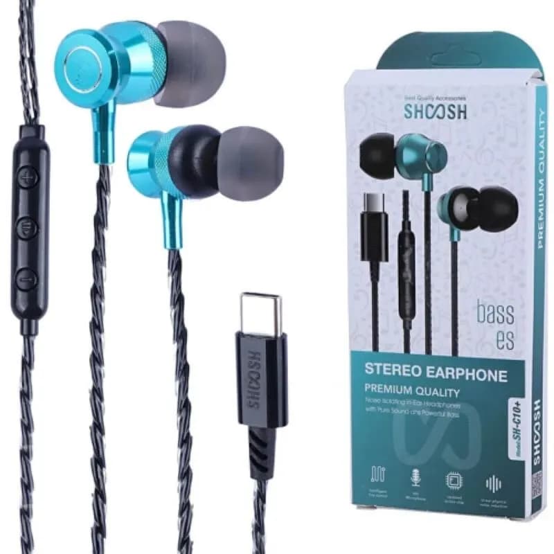 ایرفون باسیم تایپ سی شوش +SHOOSH SH-C10