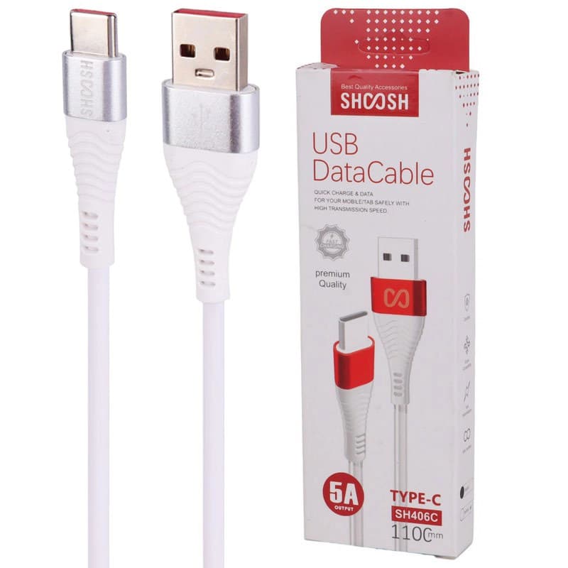کابل تبدیل USB به Type-C شوش SHOOSH SH406C