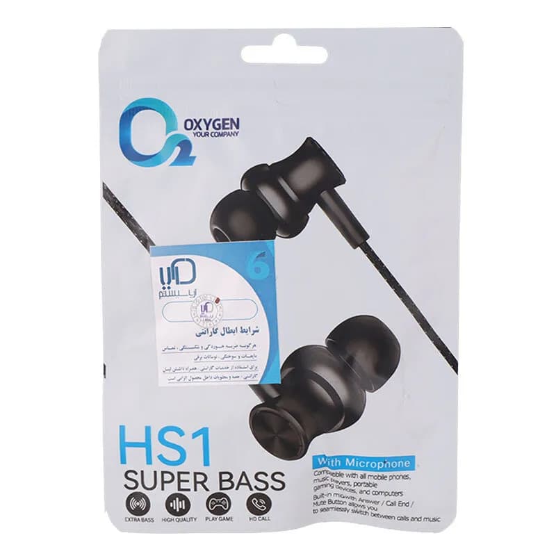 ایرفون باسیم اکسیژن OXYGEN HS1 — تصویر ۴