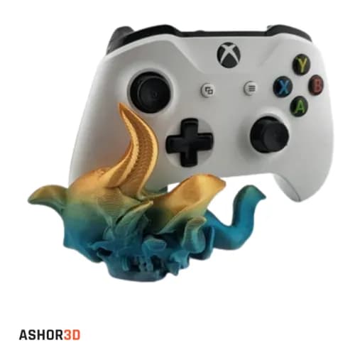 استند دسته بازی Xbox طرح جمجمه