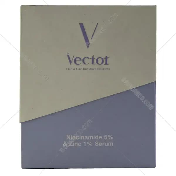 سرم نیاسینامید 5% و زینک 1% وکتور — تصویر ۳