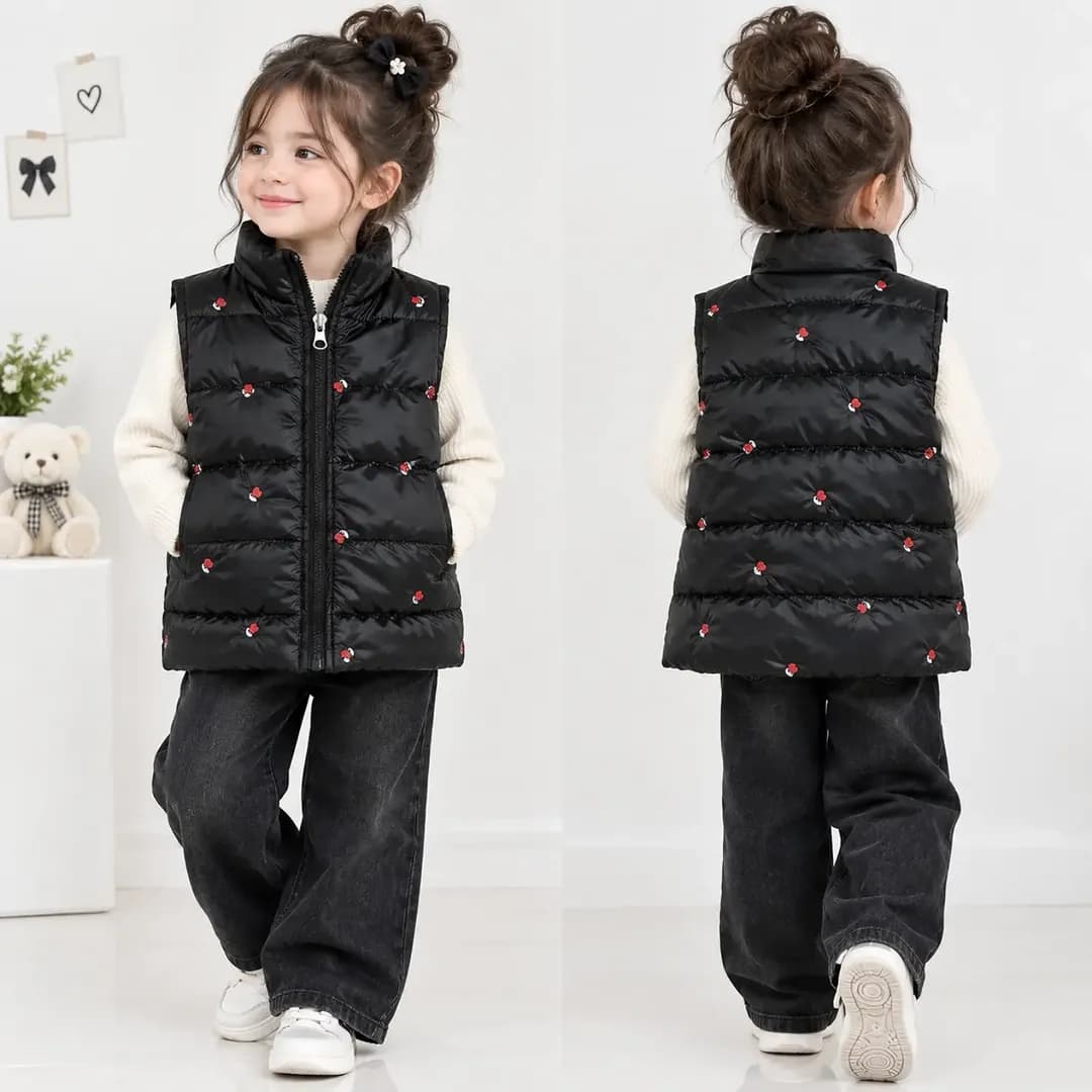 پافر گیلاسی شمعی دخترانه