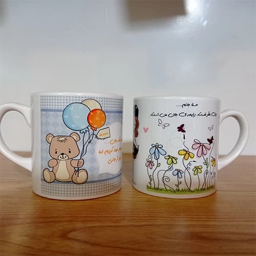 نیم ماگ ساده