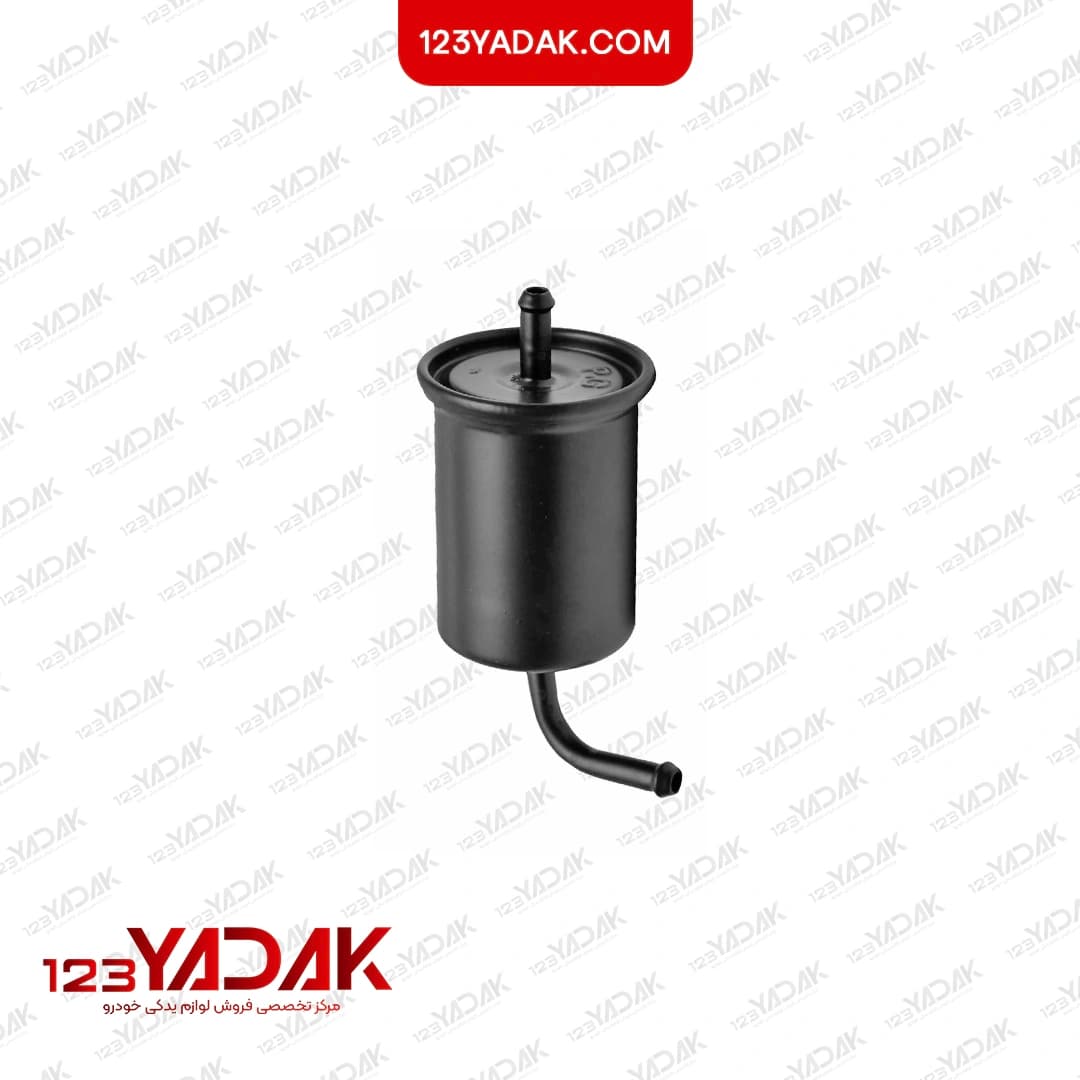 فیلتر سوخت یک سر کج فلزی پراید لیام