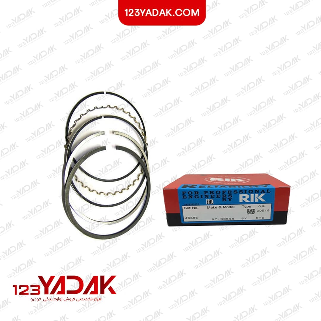 رینگ موتور پراید یورو ۴ ریک RIK اصل ژاپن