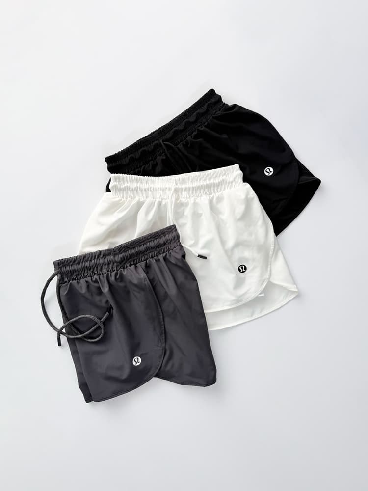 شورتک ورزشی زنانه آیرو کشاله ران دار بغل جیب لولولمن lululemon