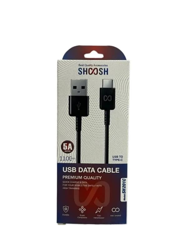 کابل تبدیل USB به Type-C شوش SHOOSH SH201C
