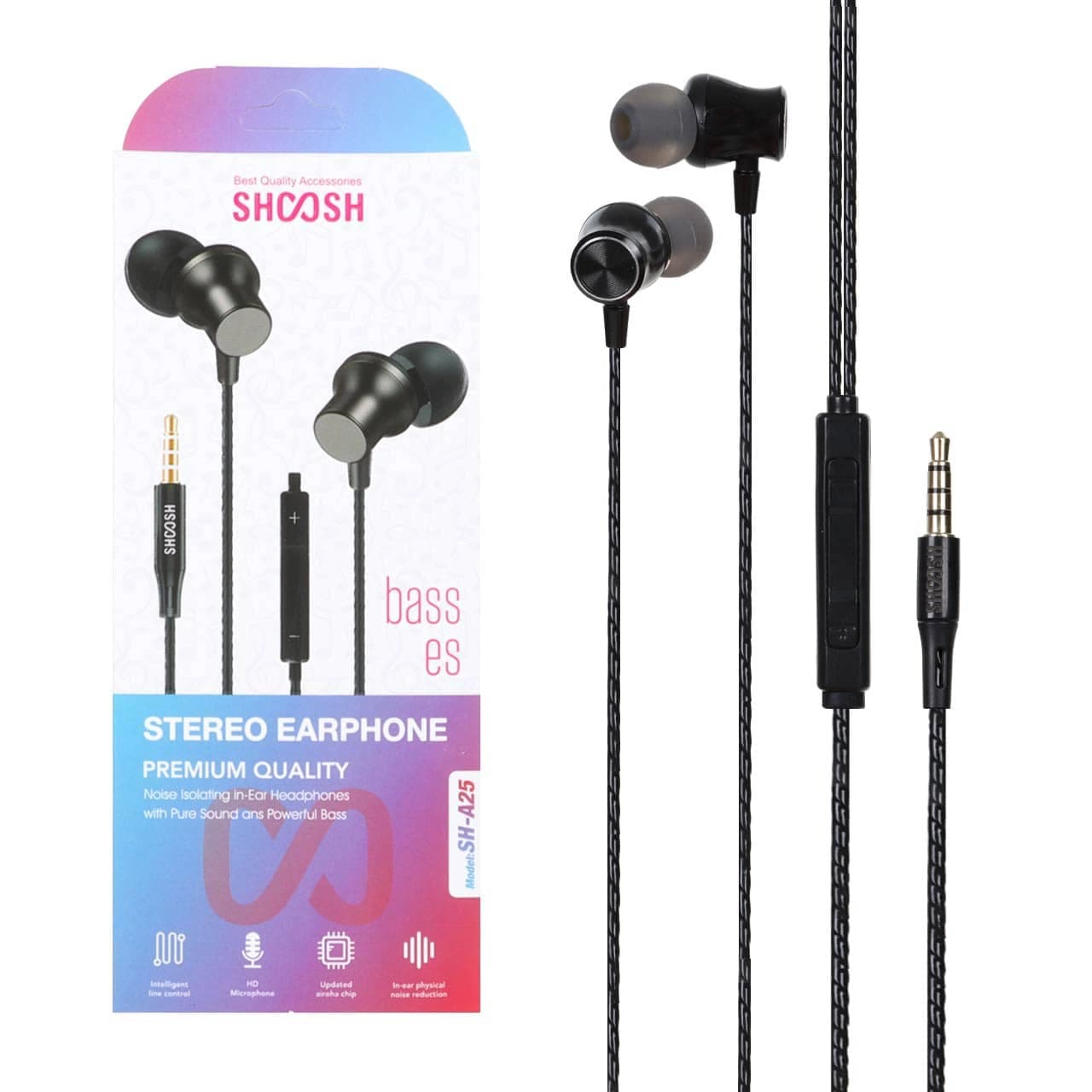 ایرفون باسیم شوش SHOOSH SH-A25