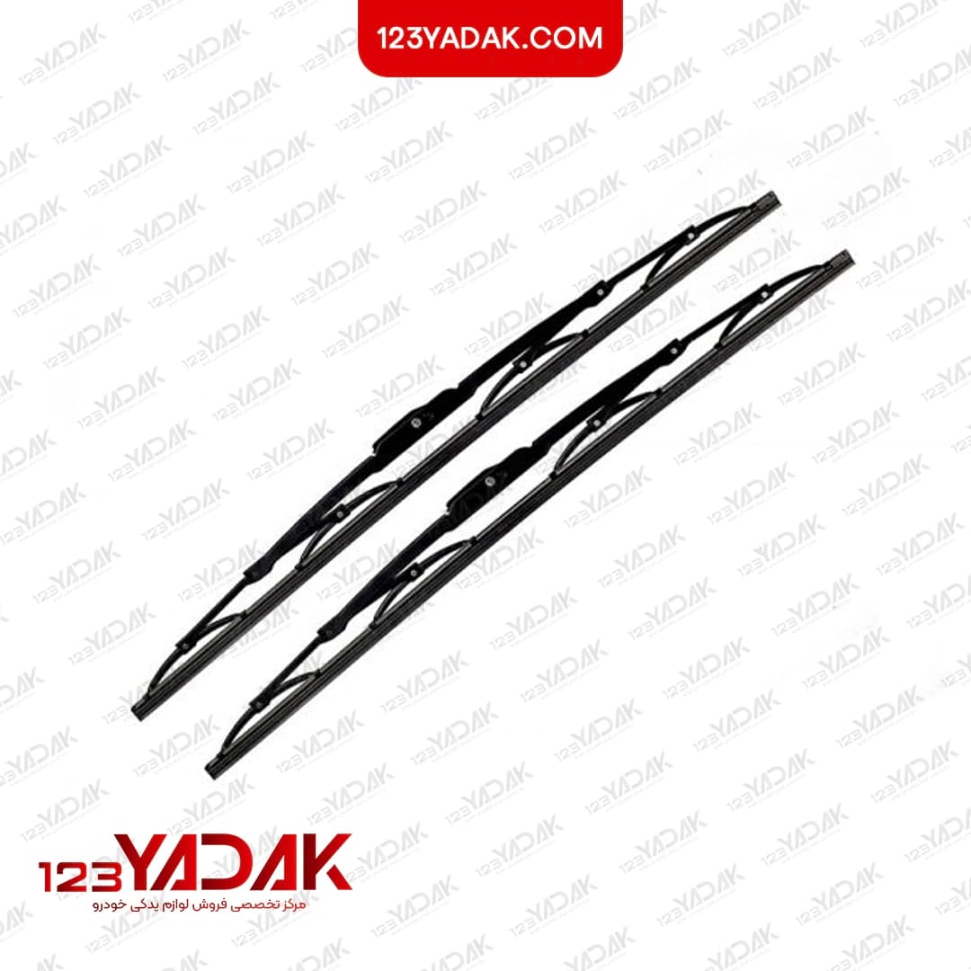 تیغه برف پاک‌کن فلزی 22–22 اینچ پژو ۴۰۵ پژو پارس بدون با آبپاش برند PAKPIK