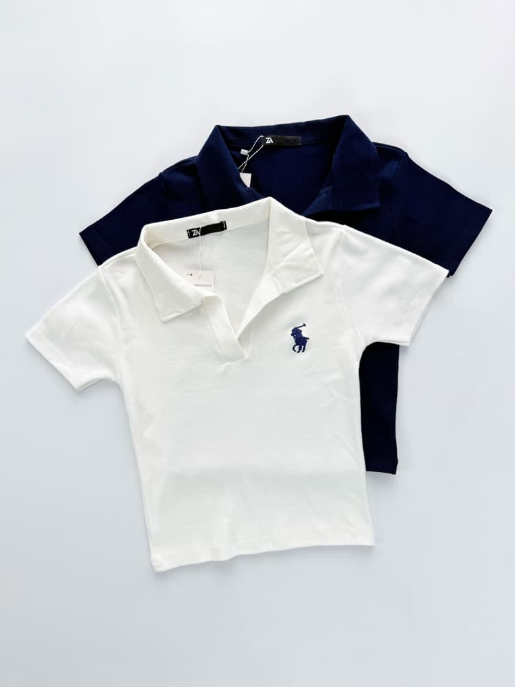 تیشرت کبریتی یقه انگلیسی طرح پولو Polo — تصویر ۱۰