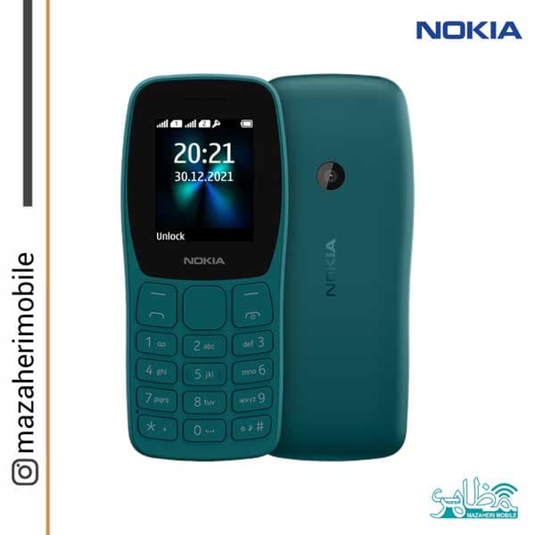 گوشی موبایل نوکیا مدل Nokia 110 دو سیم کارت((مونتاژ))