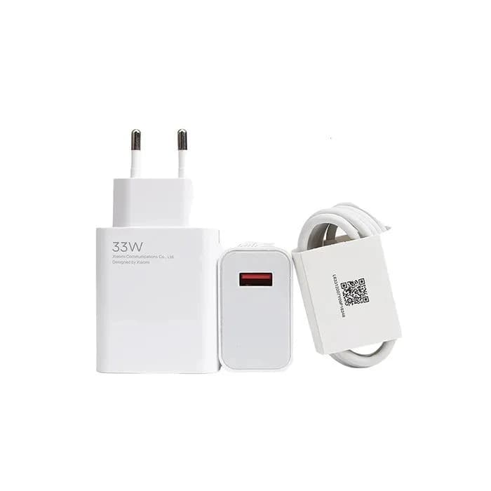 شارژر دیواری شیائومی 33 وات به همراه کابل تبدیل USB-C — تصویر ۴