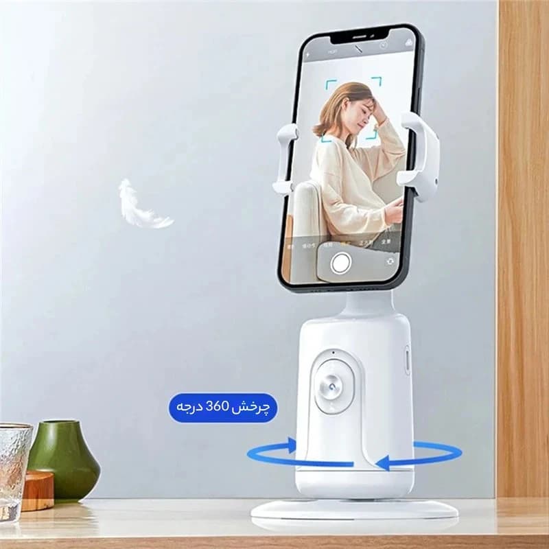 گیمبال و پایه نگهدارنده هوشمند گوشی مدل P01 — تصویر ۶