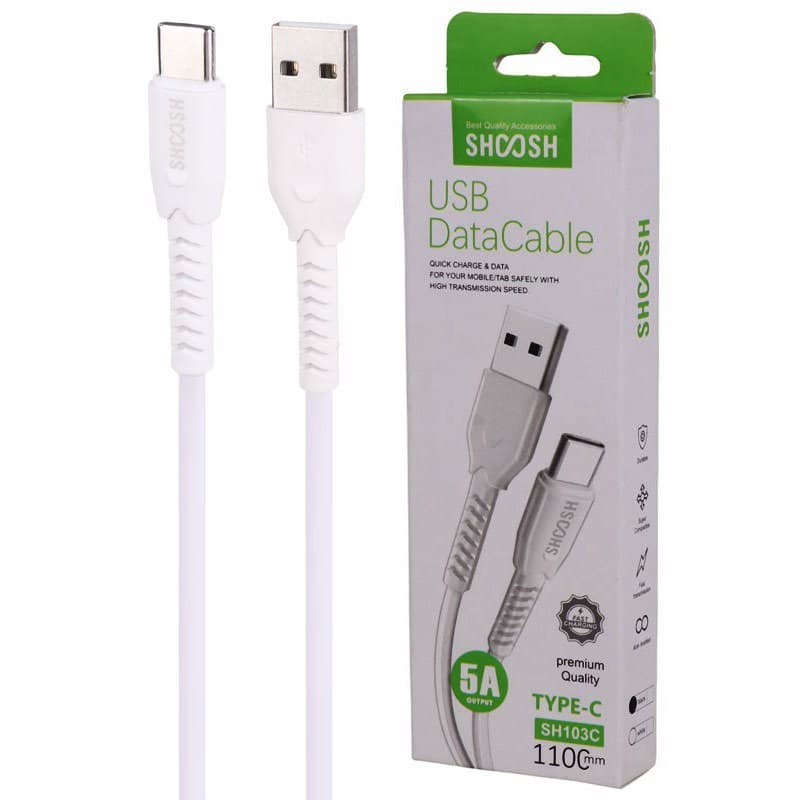 کابل تبدیل USB به TYPE-C شوش SHOOSH SH103C