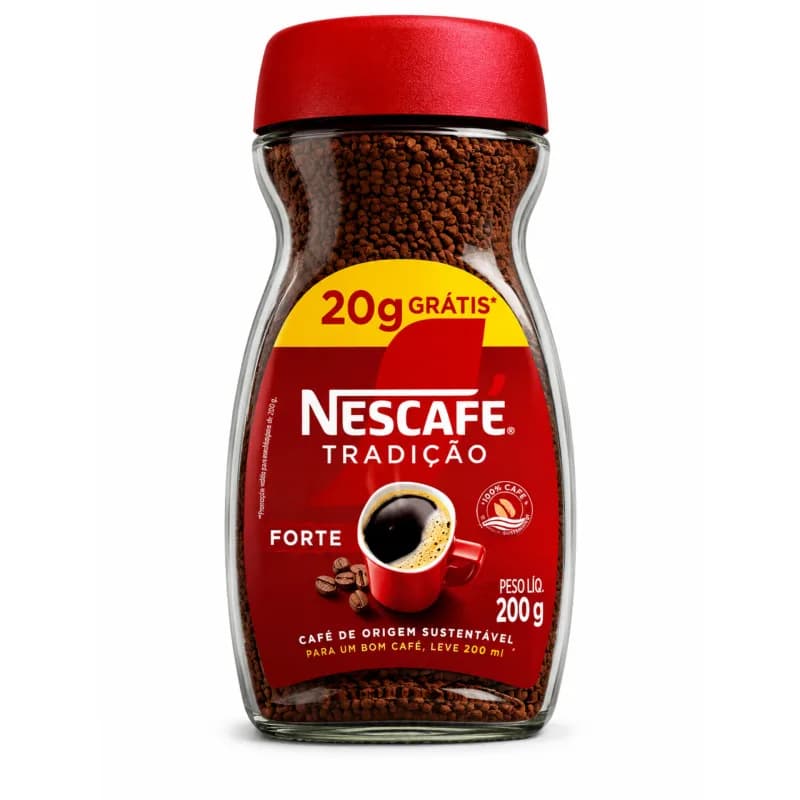 قهوه فوری نسکافه تردیشن فورته ۲۰۰ گرمی | Nescafé Tradição Forte Instant Coffee — تصویر ۲
